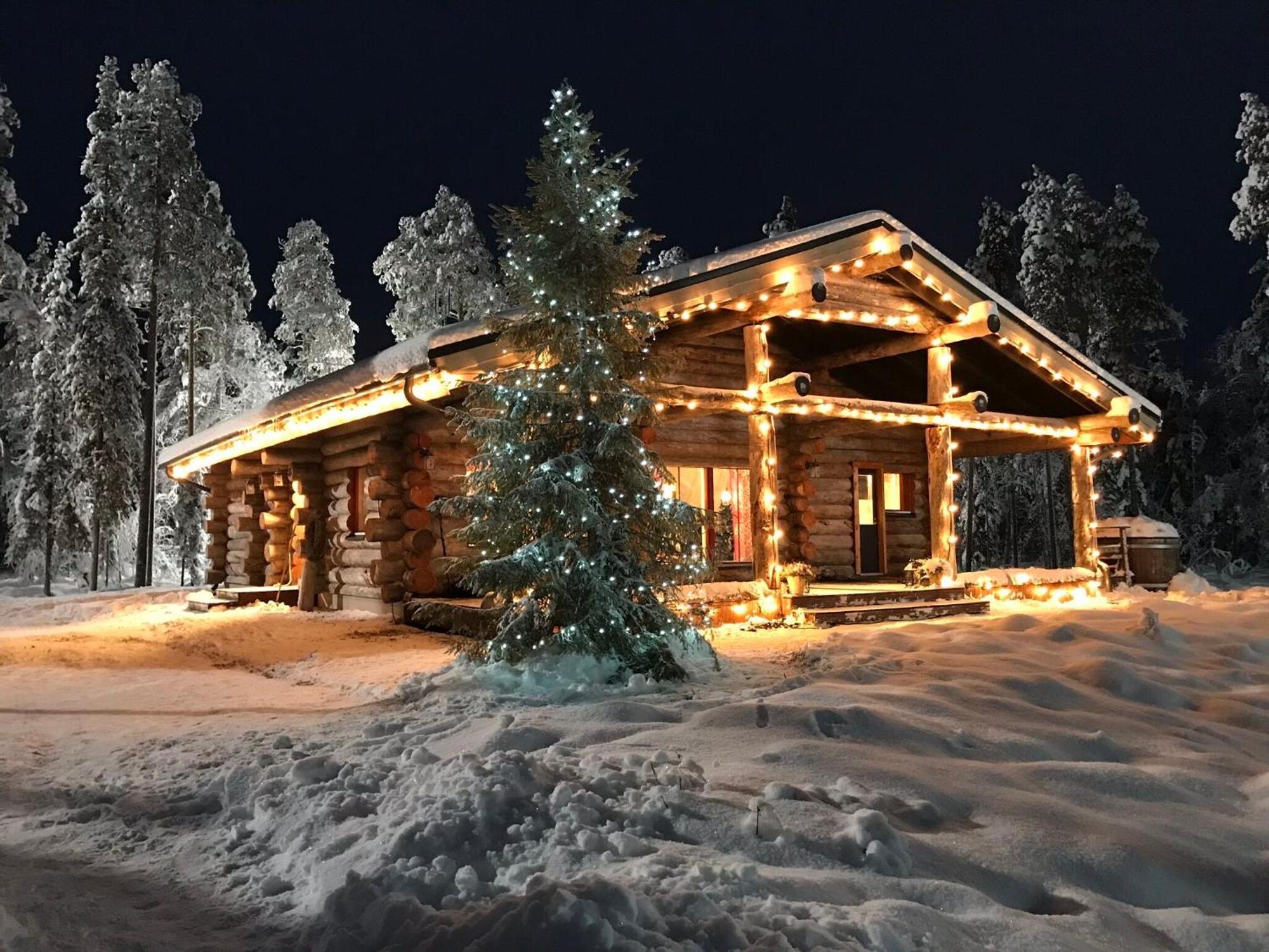 Napapiirin Jaervilomat Otel Luukonniemi Dış mekan fotoğraf